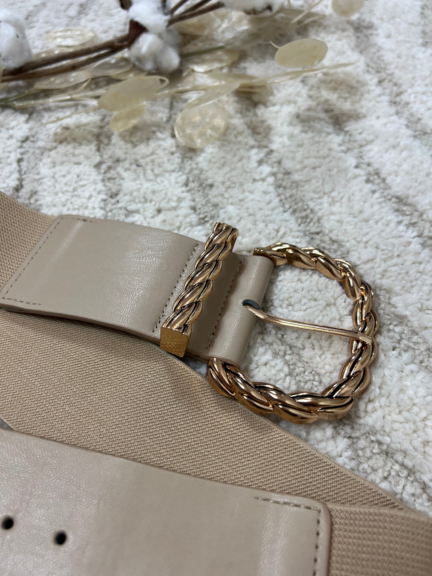 CEINTURE DYANE BEIGE