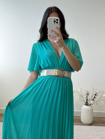 ROBE ALBA TURQUOISE