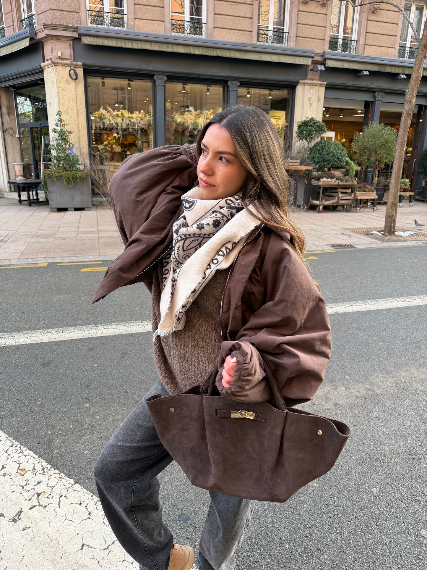 ÉCHARPE KAREN CRÈME