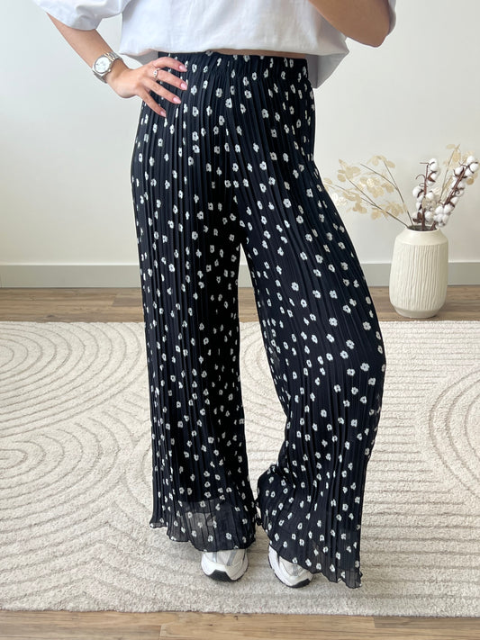 PANTALON AMALIA MARGUERITE NOIR