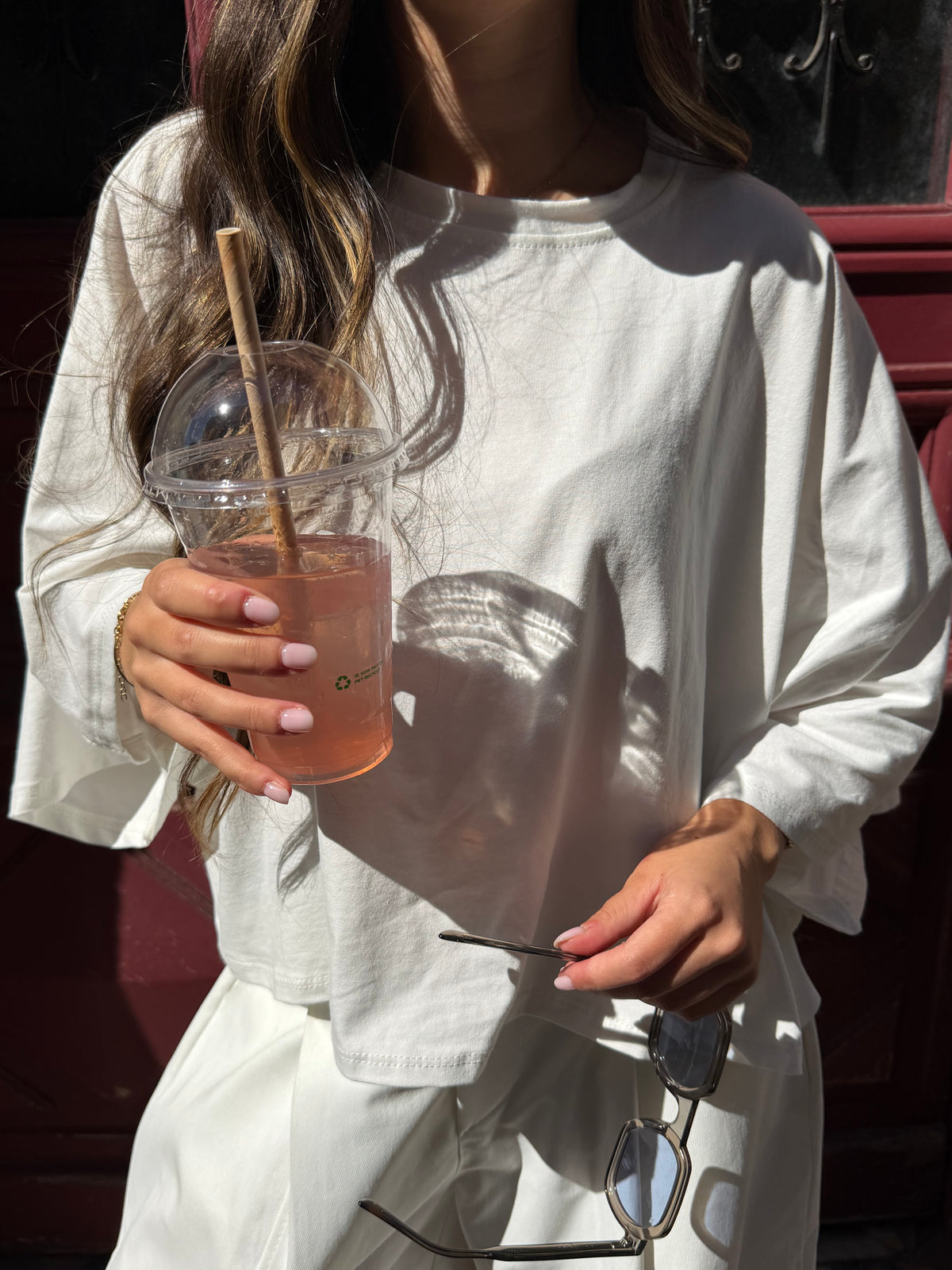 T-SHIRT ADÈLE BLANC