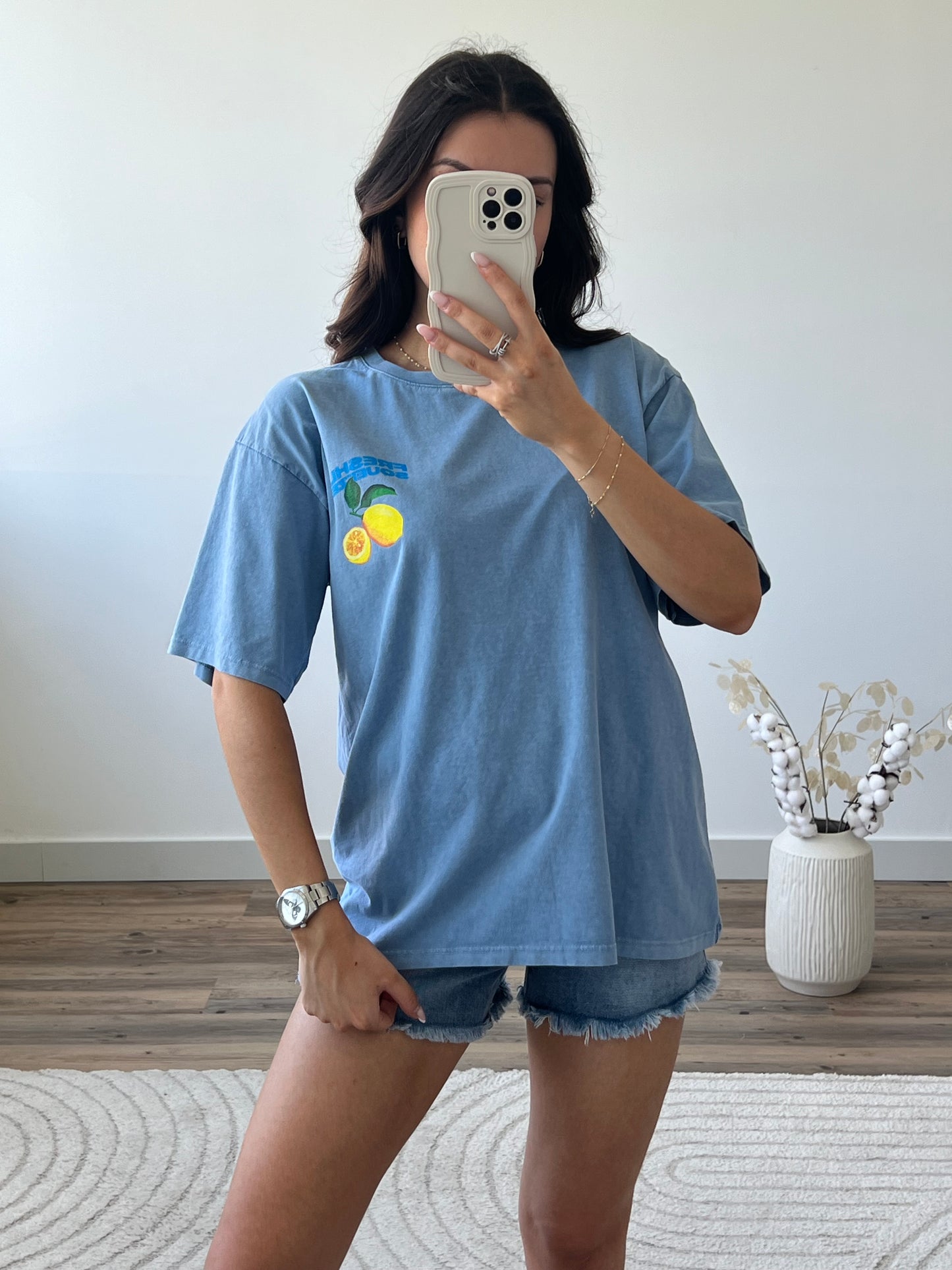 T-SHIRT LEMON BLEU