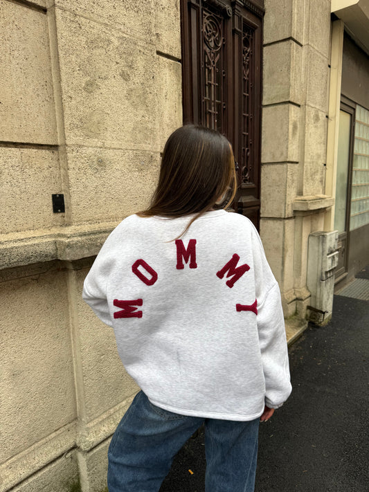 PULL MOMMY BORDEAUX (PRÉCO - EXPÉDITION 09/02)