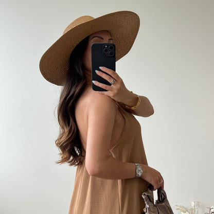 ROBE AURORE CAMEL