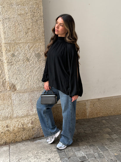 BLOUSE MAËLYS NOIR