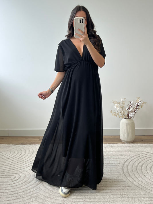 ROBE NOIR BIANCA