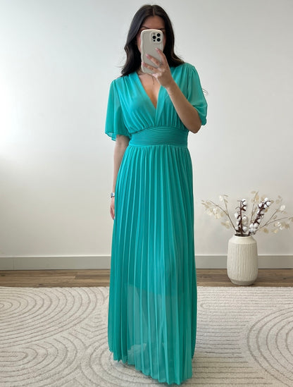 ROBE ALBA TURQUOISE