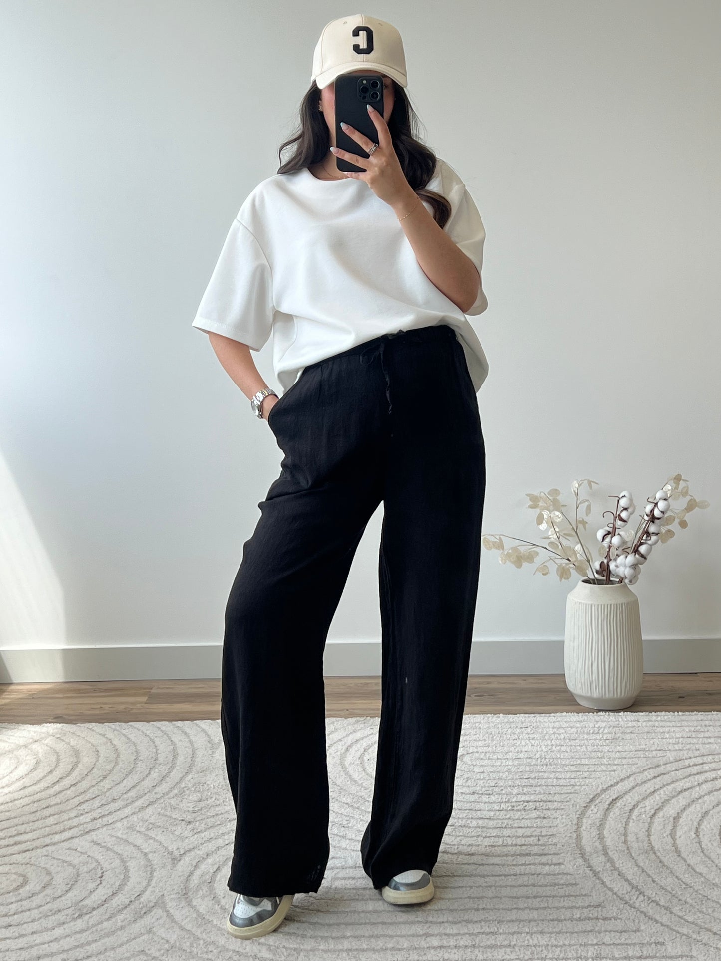 PANTALON ÉLÉONORE NOIR