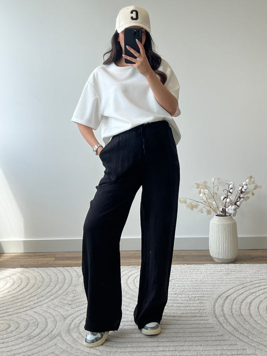 PANTALON ÉLÉONORE NOIR