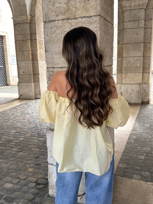 BLOUSE GABY JAUNE
