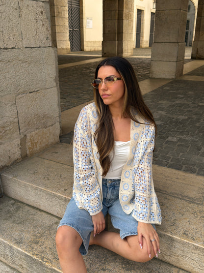 LUNETTES CÉLINE BLUE/BROWN