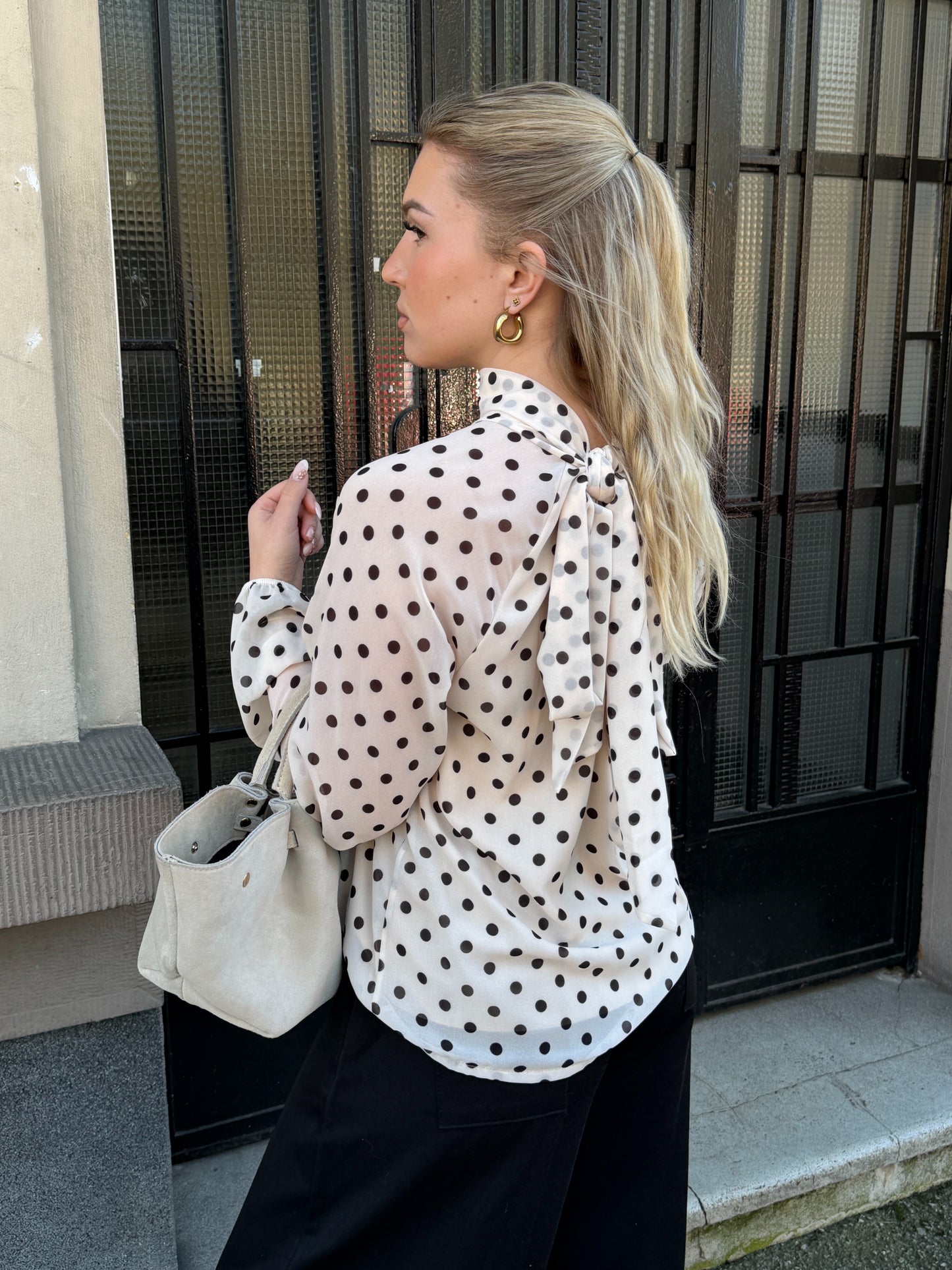 BLOUSE BLAIR CRÈME (PRECO - expédition courant avril)