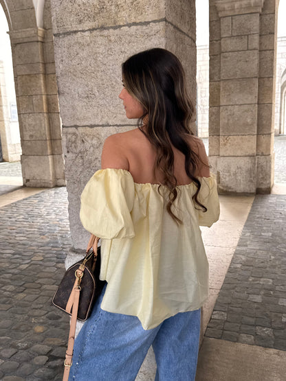 BLOUSE GABY JAUNE