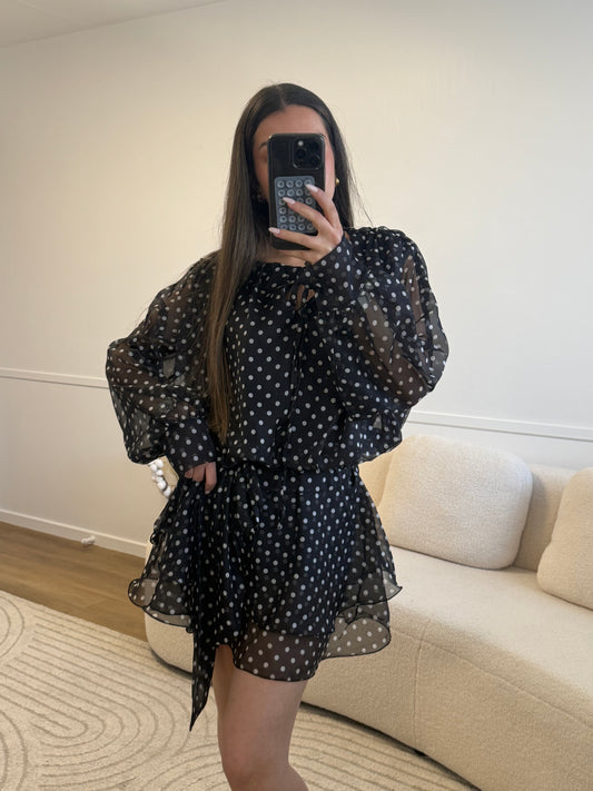 ROBE À POIS