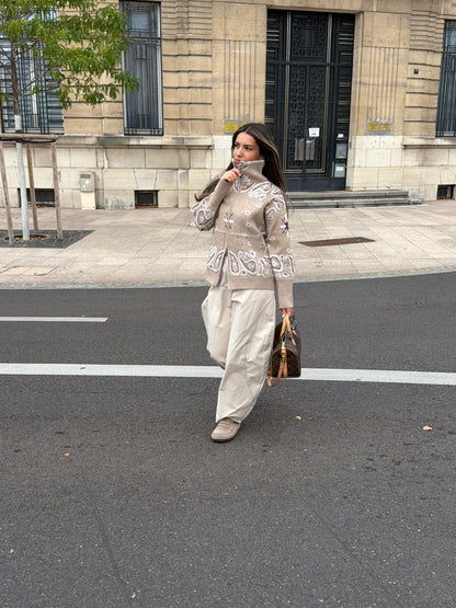 GILET SUZY BEIGE