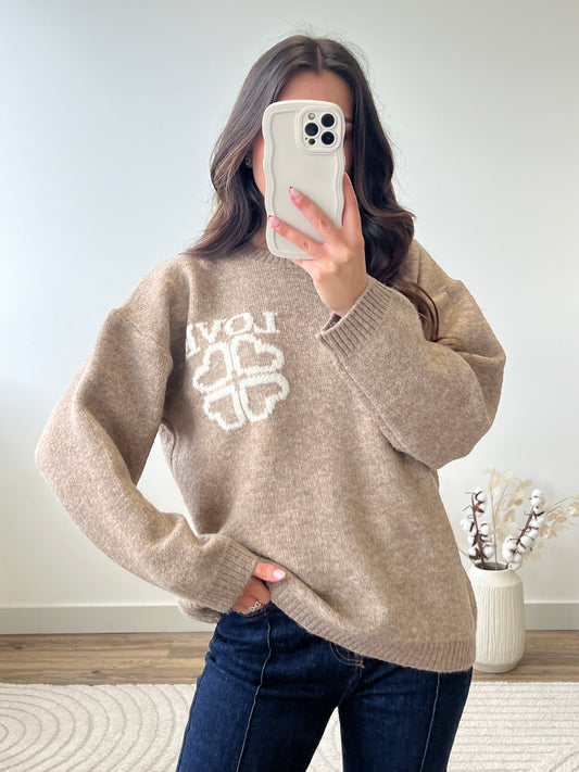 PULL LOVE TAUPE