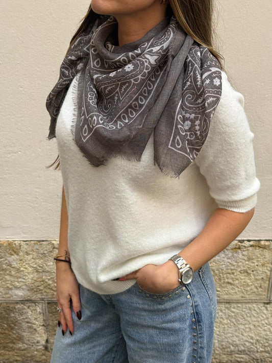 FOULARD BANDANA CHOCO