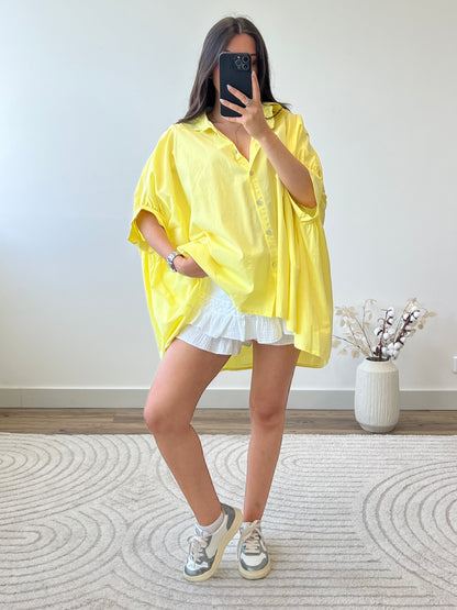 CHEMISE TRÉSSIA JAUNE