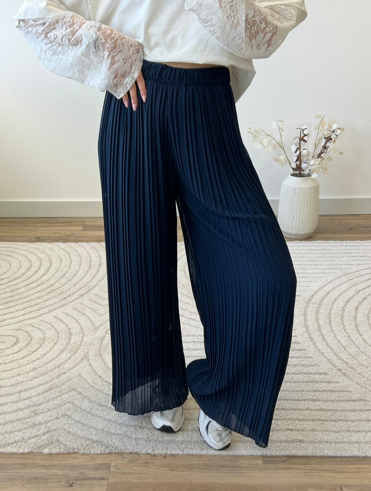 PANTALON MILA BLEU MARINE