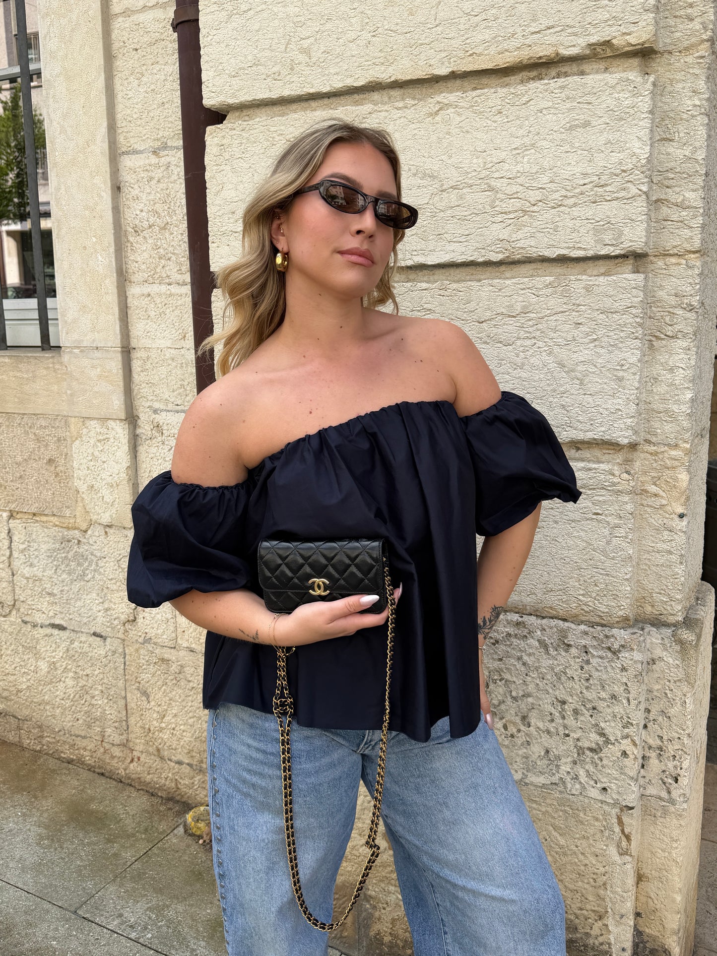 BLOUSE GABY MARINE