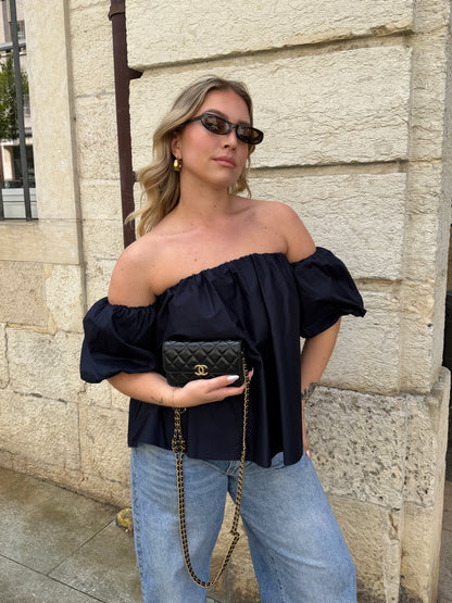 BLOUSE GABY MARINE
