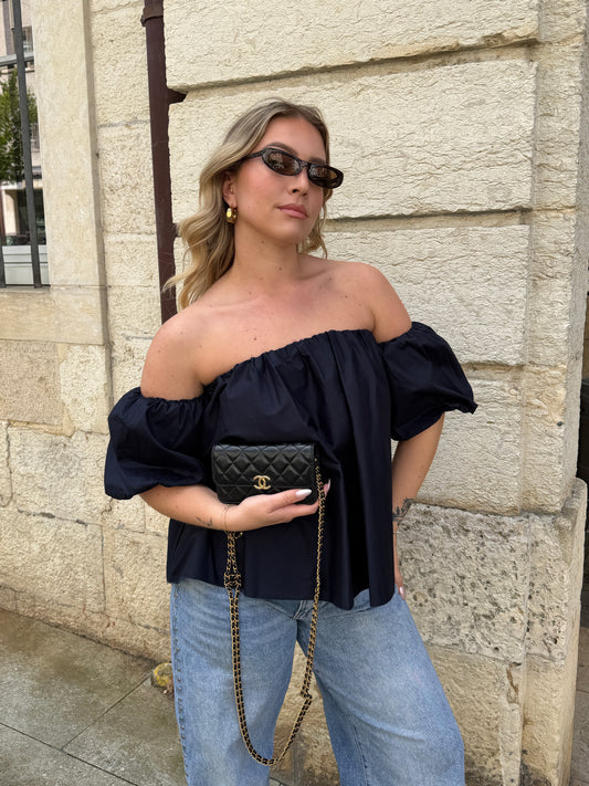 BLOUSE GABY MARINE