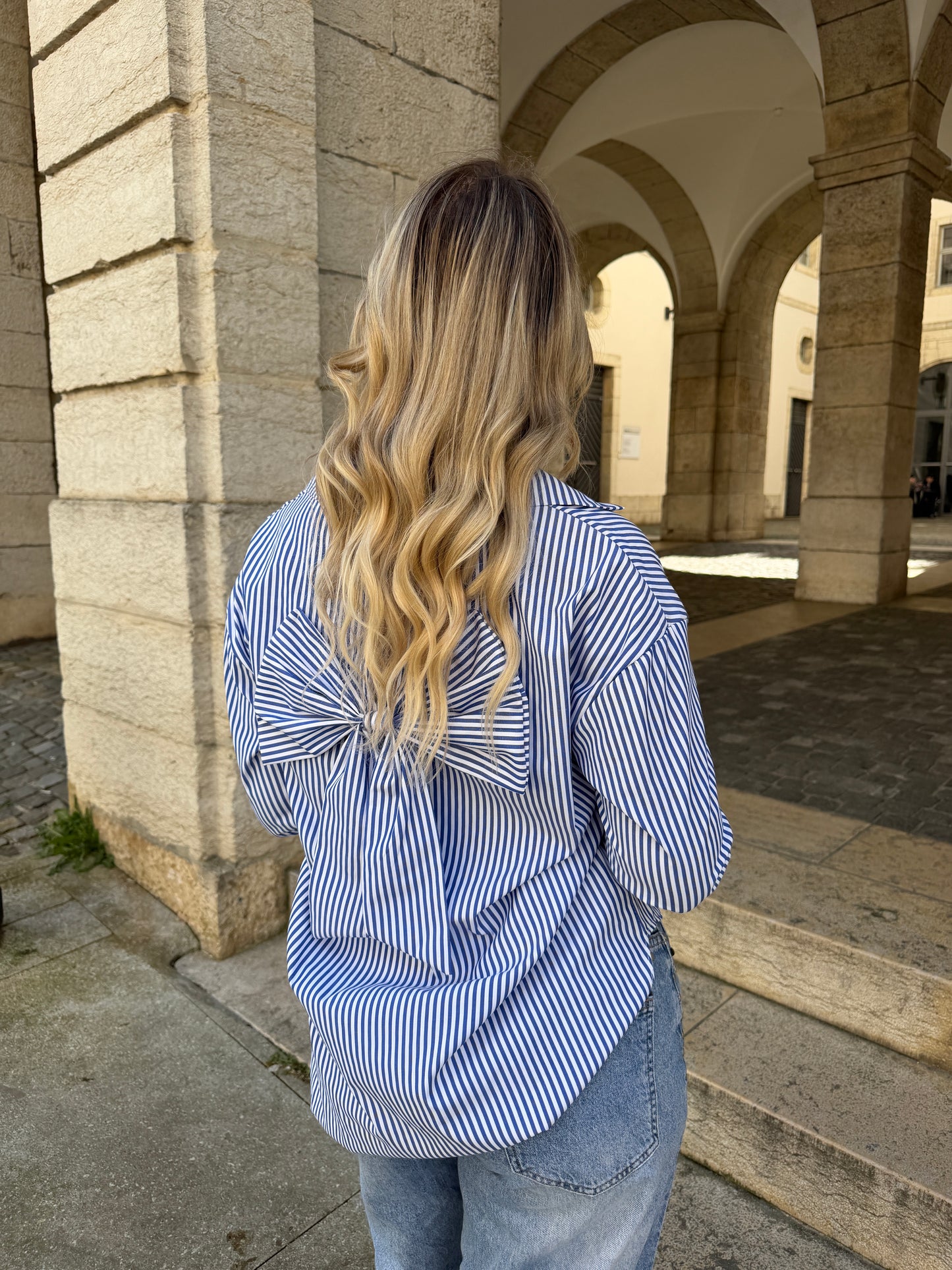 CHEMISE LAURA BLEU