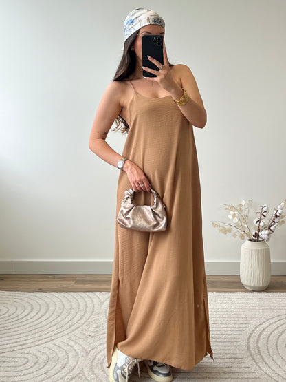 ROBE AURORE CAMEL