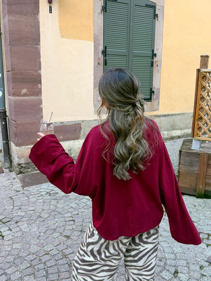 TOP MANCHES LONGUES GABRIEL BORDEAUX