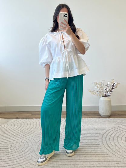 PANTALON MILA TURQUOISE