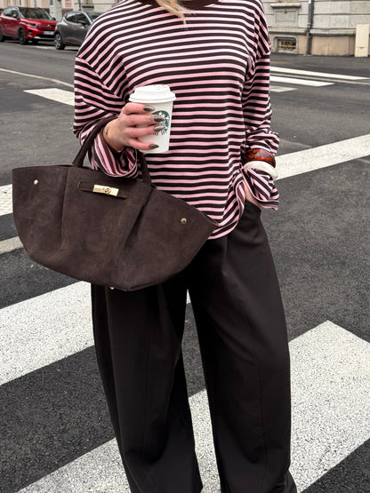 PANTALON BLAZER MARRON (PRÉCO - EXPÉDITION 09/02)