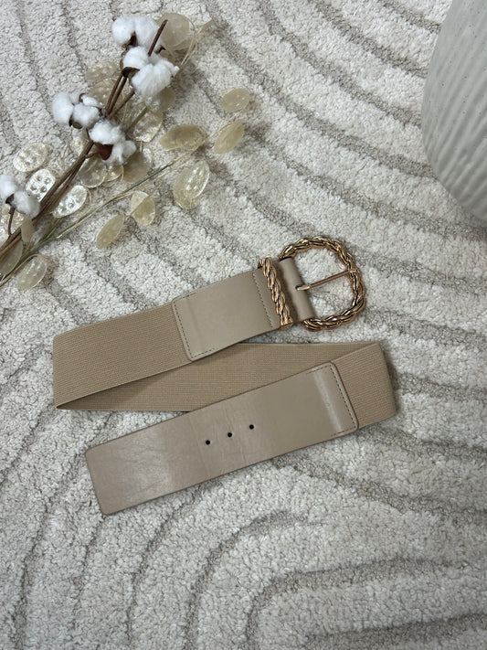 CEINTURE DYANE BEIGE