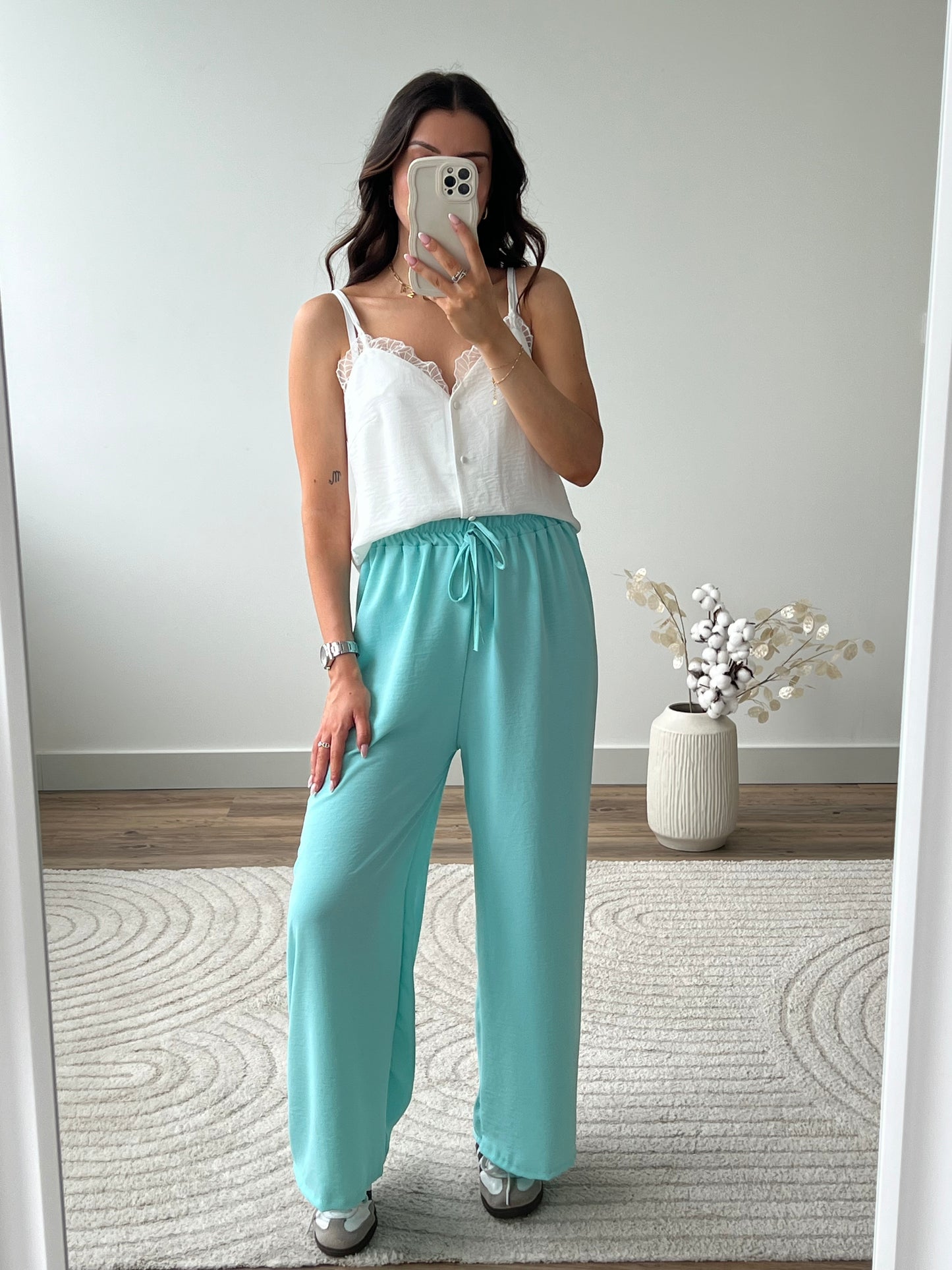 PANTALON FANNY BLEU CLAIR (MOYEN 100cm)