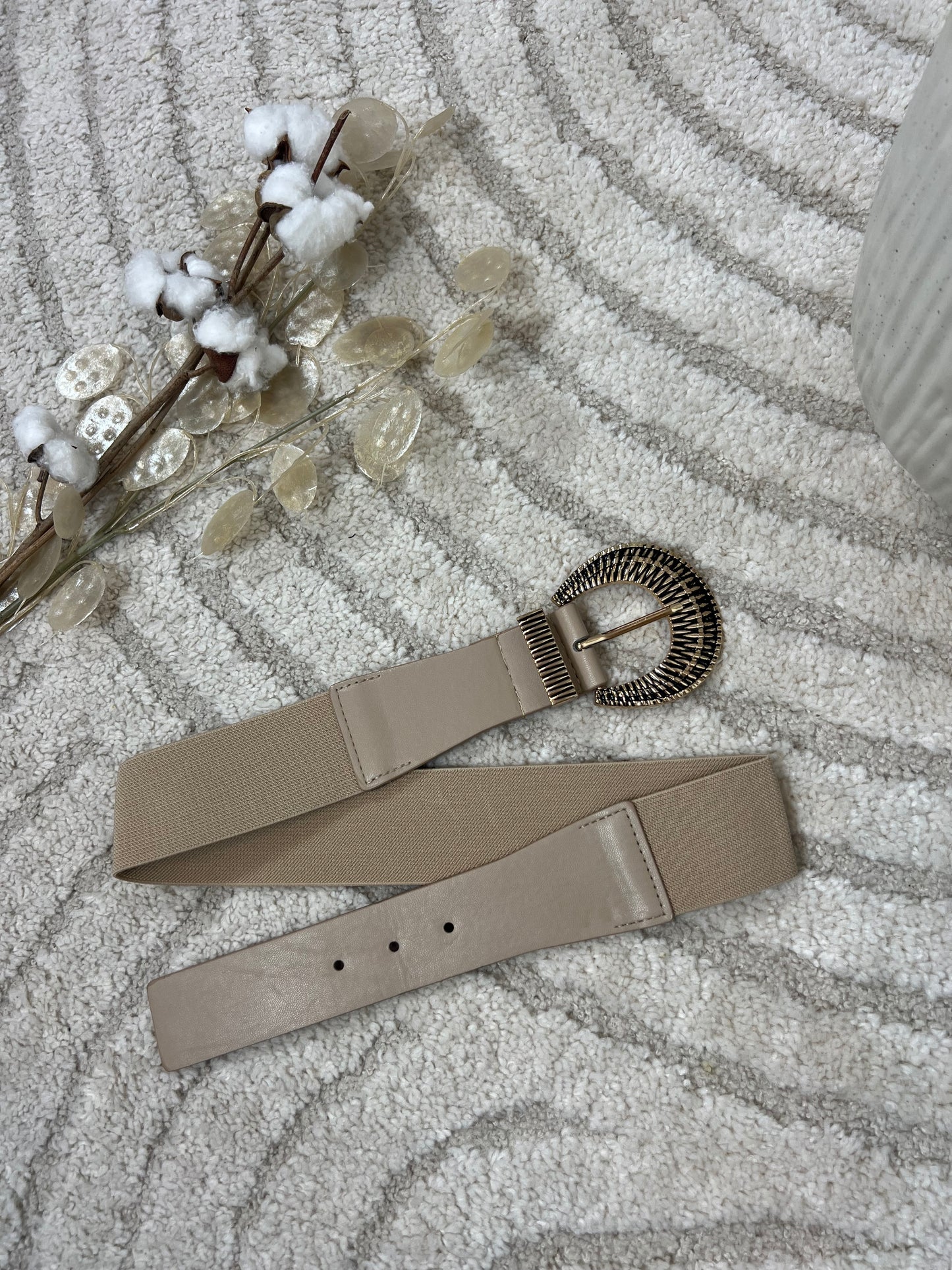 CEINTURE BEIGE CATHY