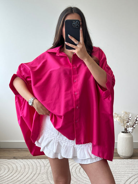 CHEMISE TRÉSSIA FUCHSIA
