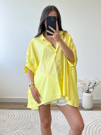 CHEMISE TRÉSSIA JAUNE