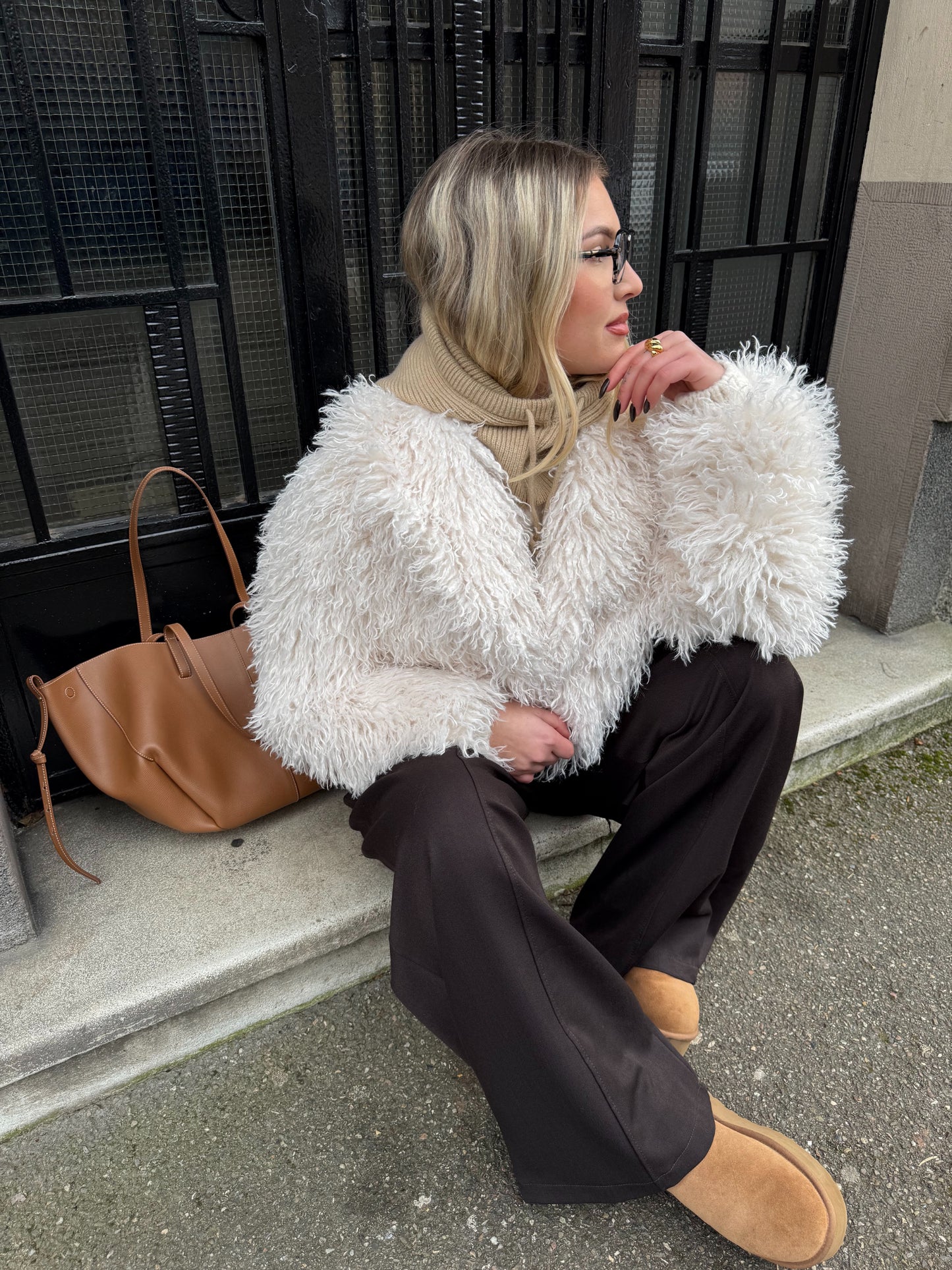 VESTE AUTRUCHE
