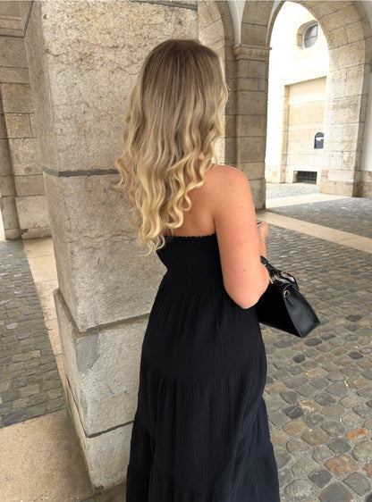 ROBE AMBRE NOIR