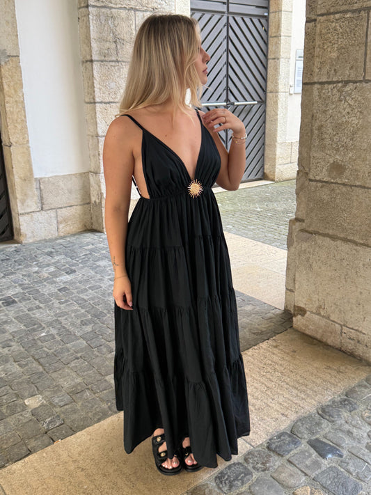 ROBE SOLEIL NOIR (PRECOMMANDE, expédition début juin)