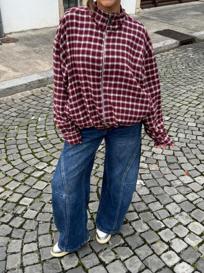 VESTE SALOMÉ BORDEAUX