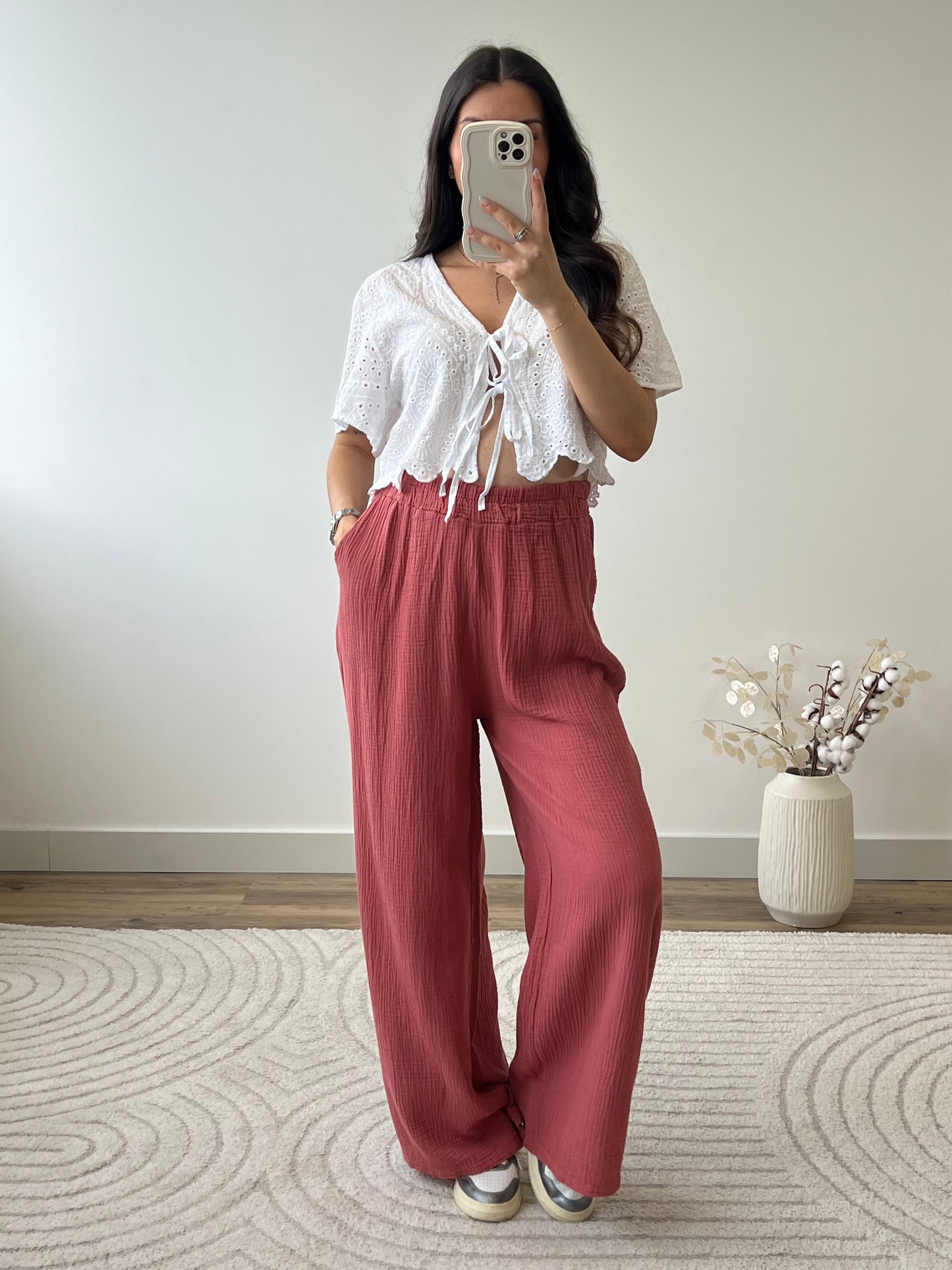 PANTALON AYA TERRACOTTA