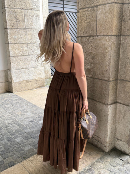 ROBE SOLEIL CHOCO (PRÉCOMMANDES, expédition début juin)