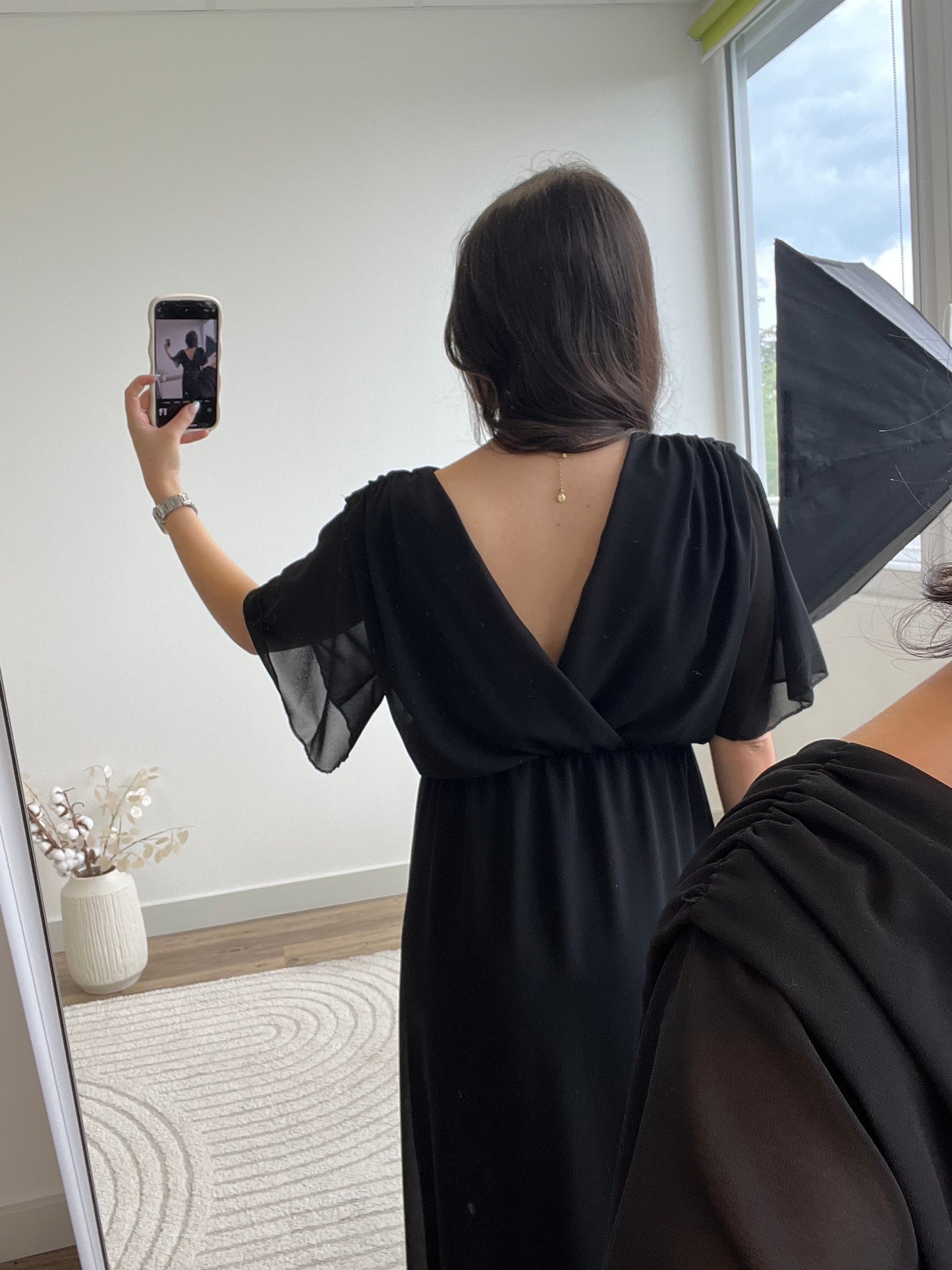 ROBE NOIR BIANCA