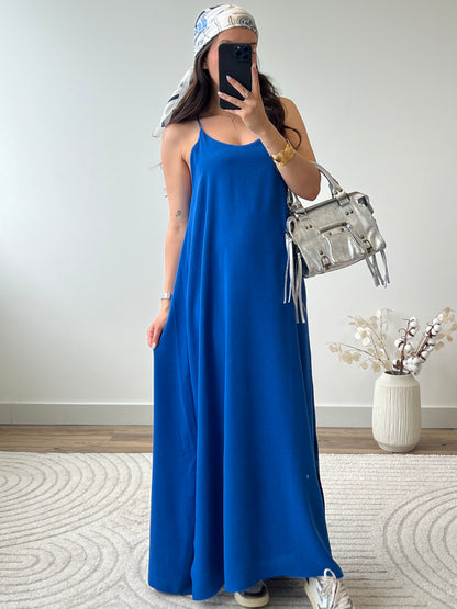 ROBE AURORE BLEU ROI