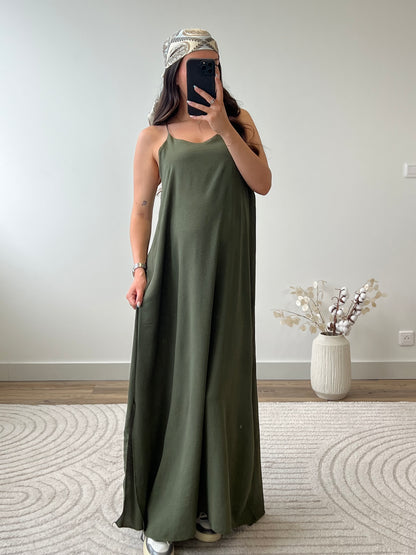 ROBE AURORE KAKI