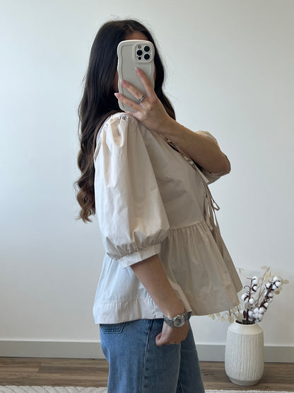 BLOUSE MIRA BEIGE