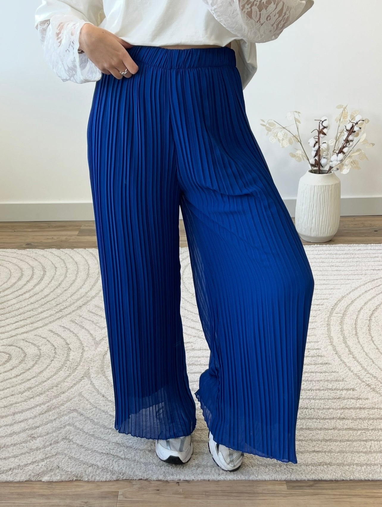 PANTALON MILA BLEU ROI