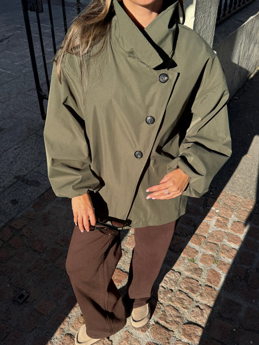 TRENCH BALOON KAKI