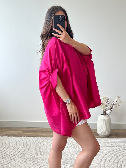 CHEMISE TRÉSSIA FUCHSIA