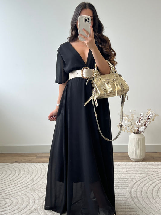 ROBE NOIR BIANCA